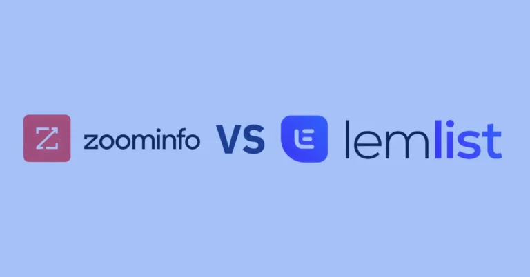 Zoominfo vs lemlist