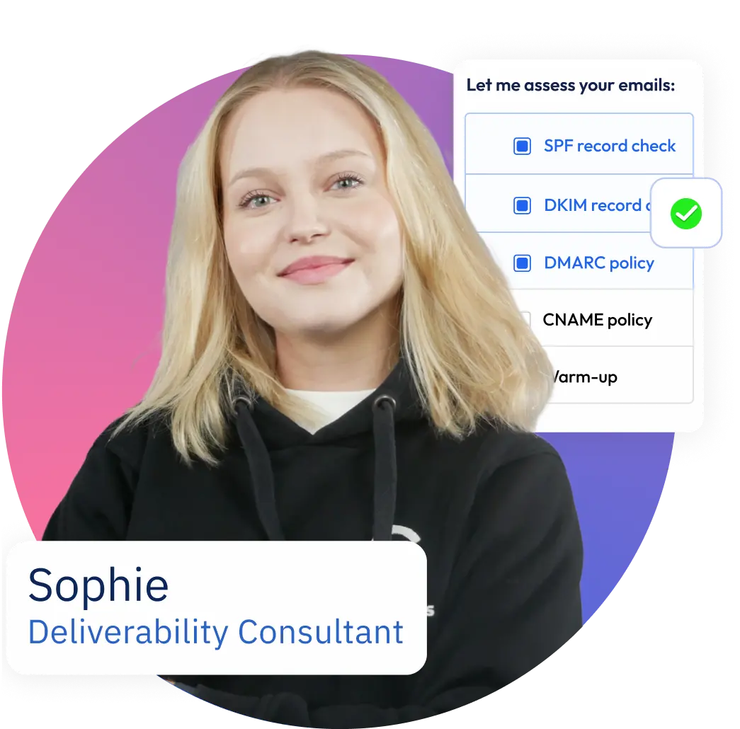 Sophie deliverability consultant