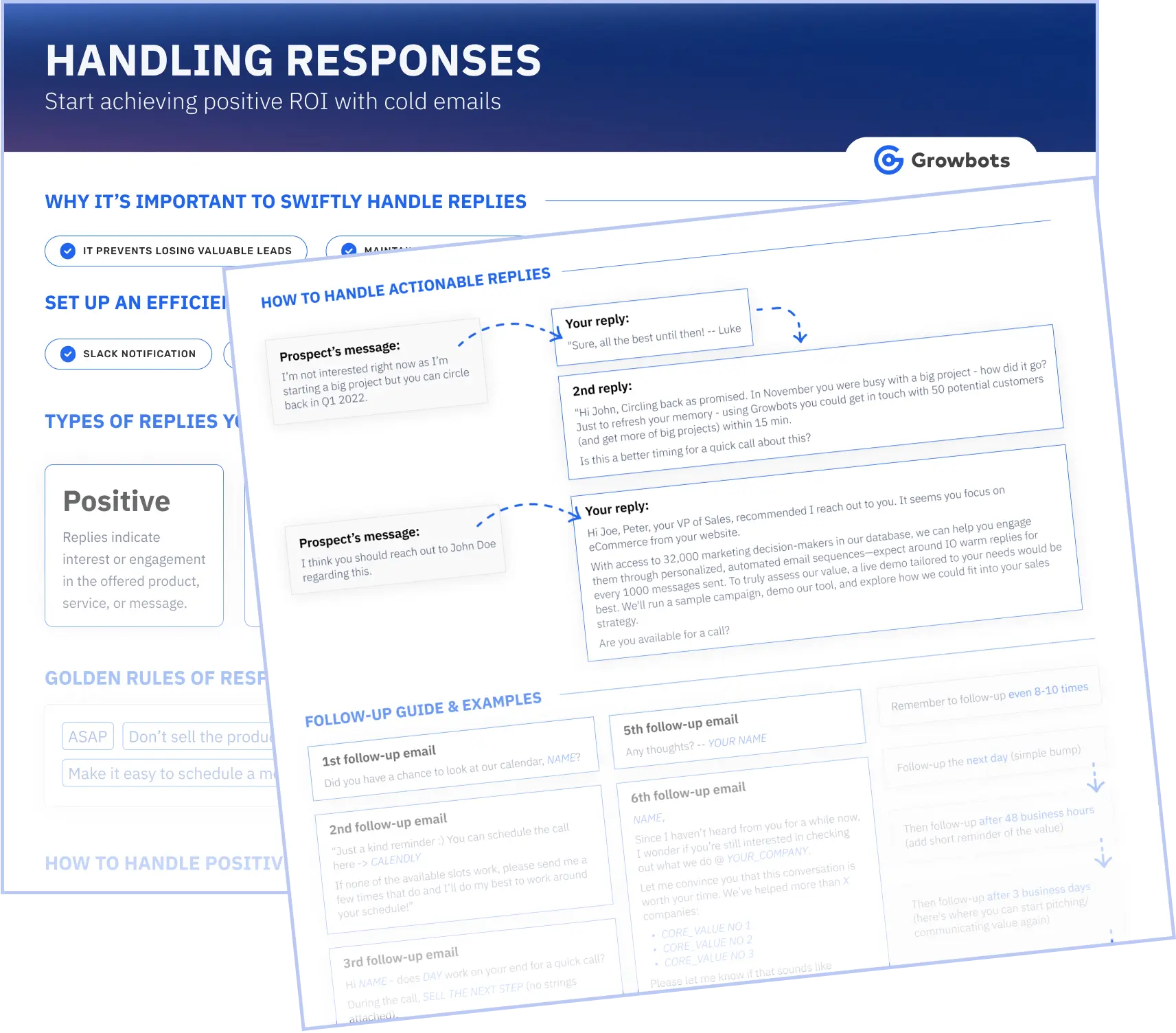 Response Handling guide - cold emailing_